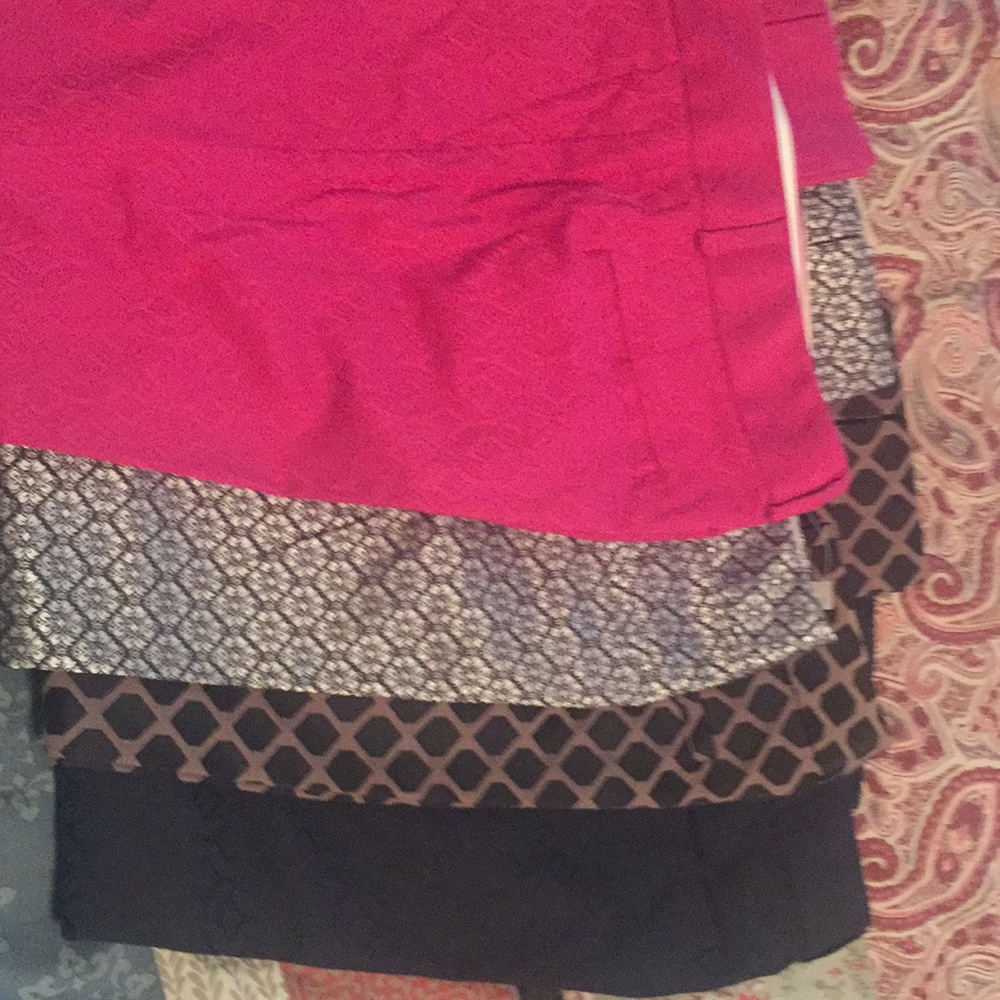 Like New 3 pairs BR Camden fit pants SZ 4P & 2R